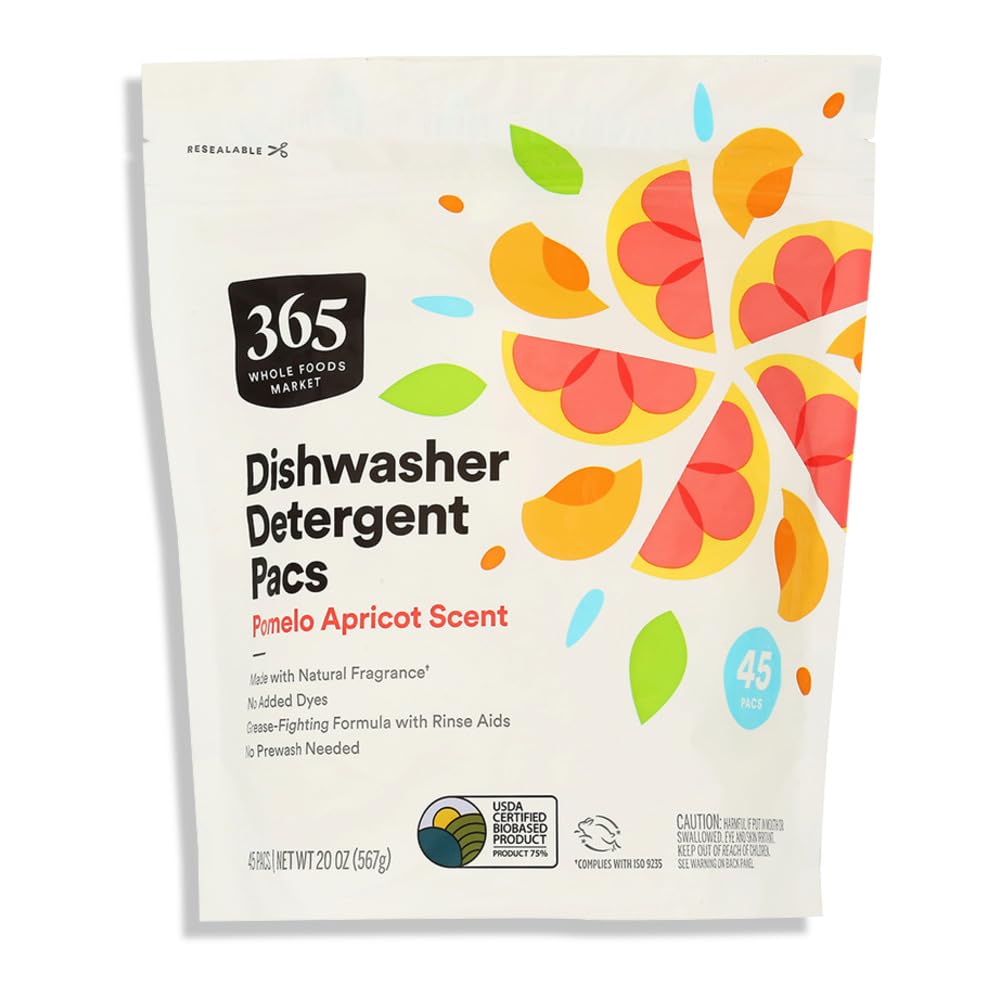 Pomelo Apricot Dish Pacs 45 Count 20 Oz 365 By Whole Foods Market