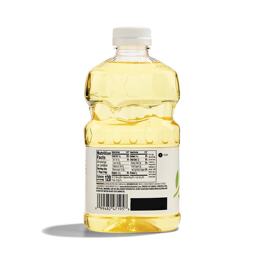 Canola Oil 32 Oz 365 By Whole Foods Market
