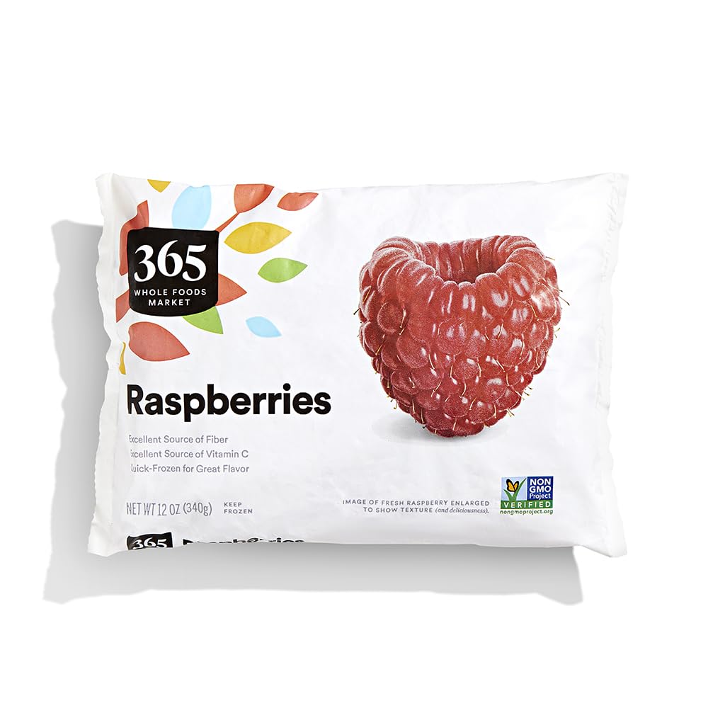 Raspberries 12 Oz 365 By Whole Foods Market