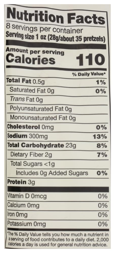 Organic Mini Pretzel Sticks 8 Oz 1 Count 365 By Whole Foods Market