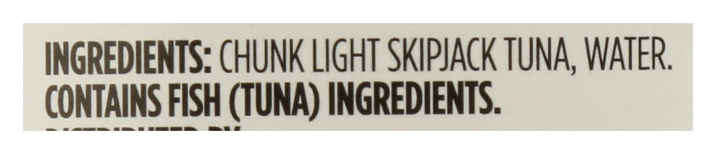 Unsalted Skipjack Tuna in Water 5 Oz 365 By Whole Foods Market