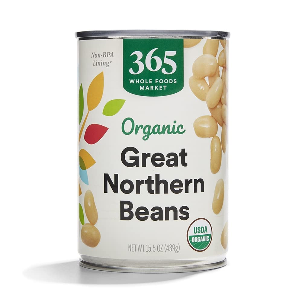 Organic Great Northern Beans 15.5 Oz 365 By Whole Foods Market