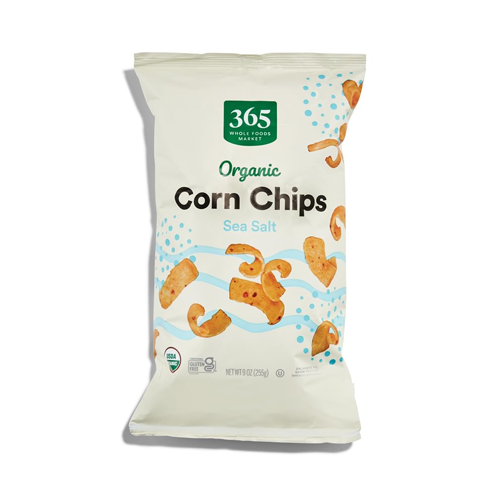 Organic Sea Salt Corn Chips 9 Oz 365 By Whole Foods Market