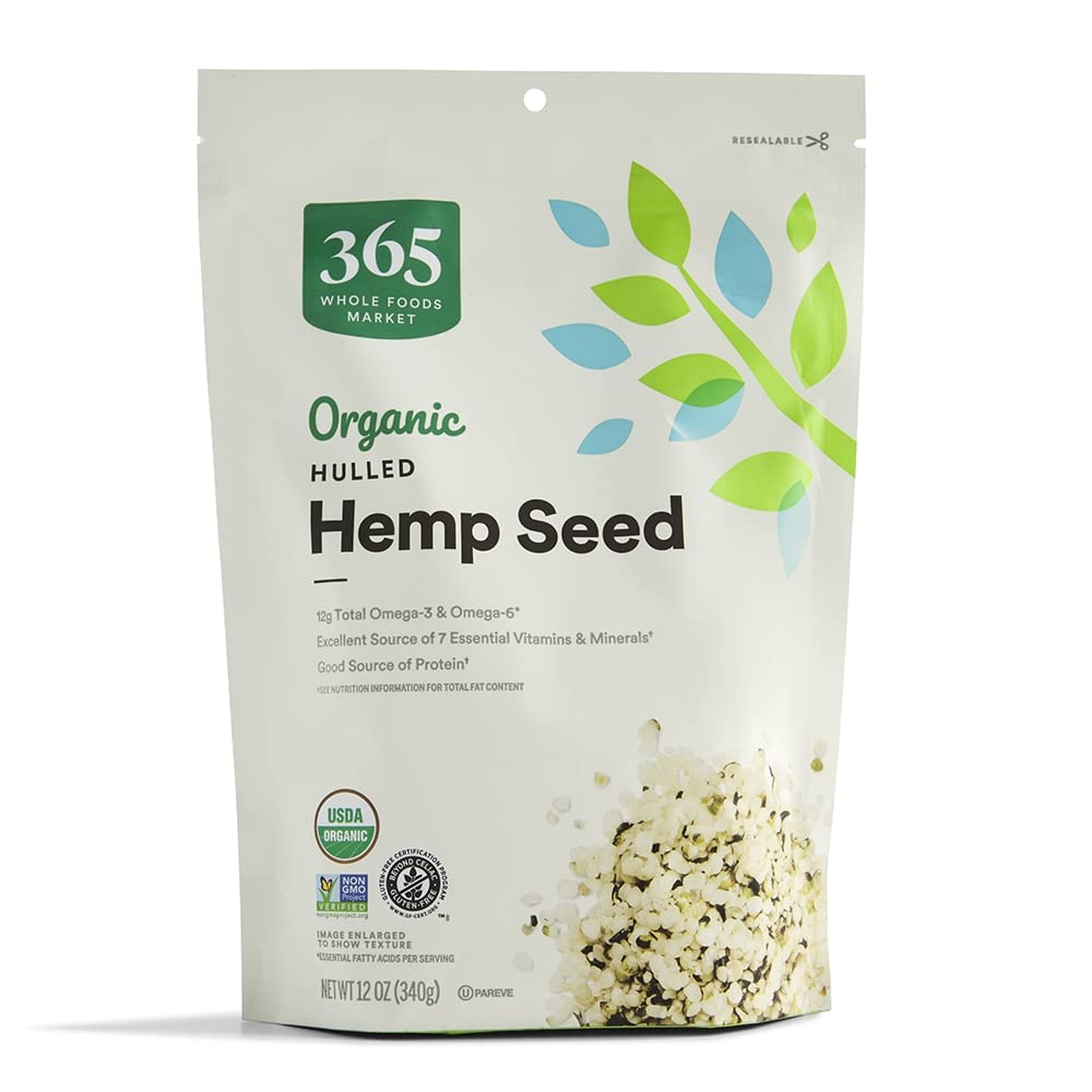 Organic Hulled Hemp Seed 12 Oz 365 By Whole Foods Market