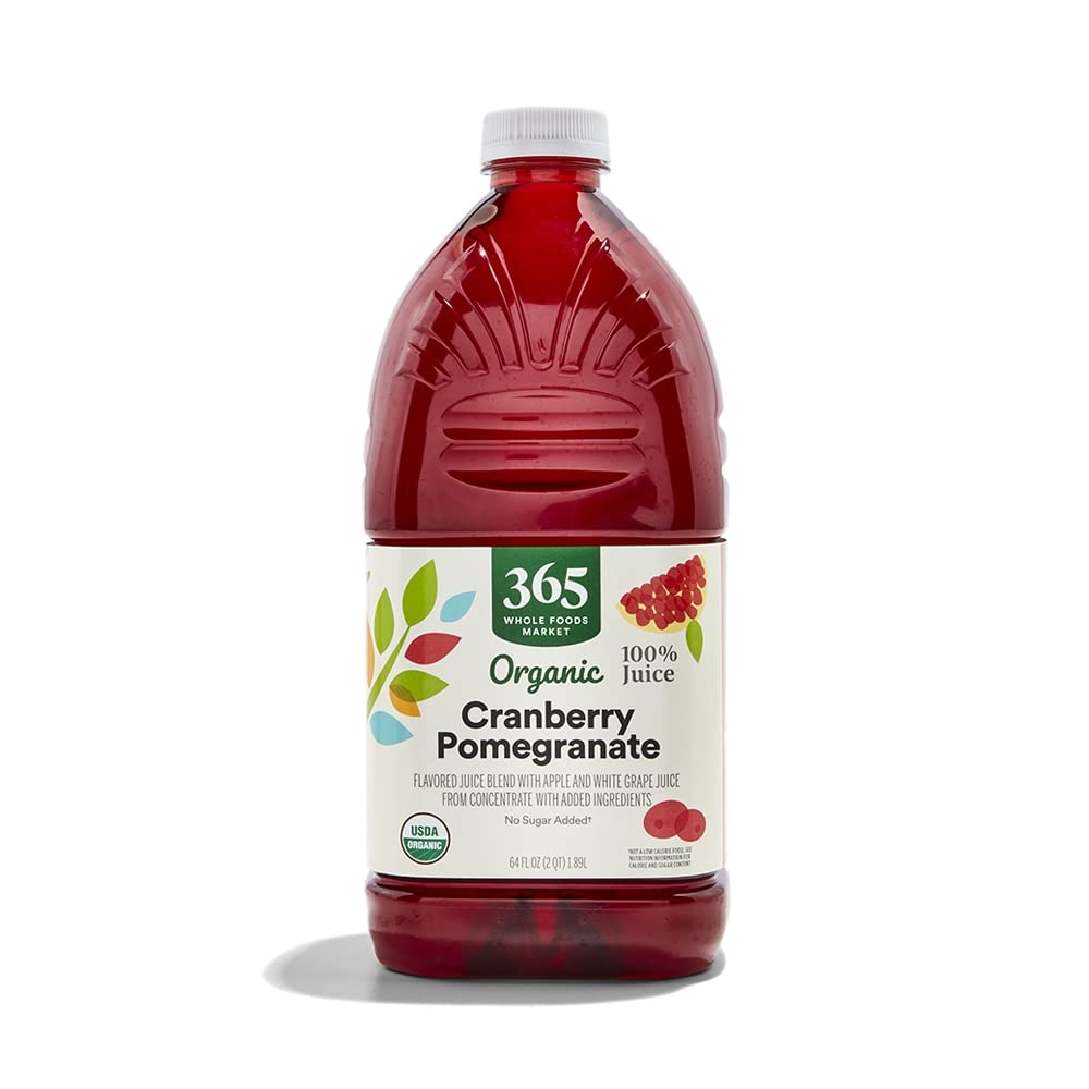 Organic Cranberry Pomegranate Juice Blend 64 Fl Oz 365 By Whole Foods Market