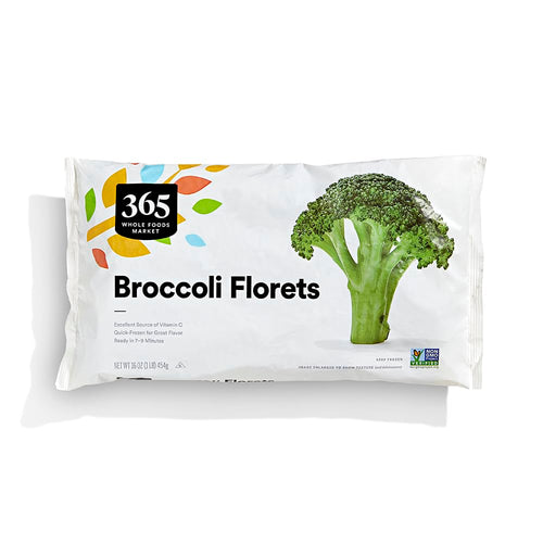 Broccoli Florets 16 Oz Frozen 365 By Whole Foods Market