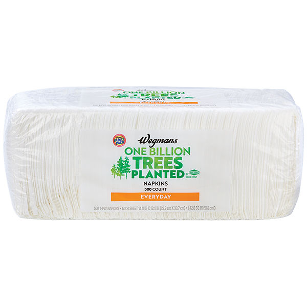 Wegmans Everyday Napkins Family Pack 500 Count