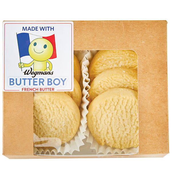 Wegmans Butter Boy Shortbread Cookies 6 Pack 4 Oz