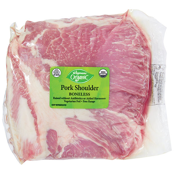 Wegmans Organic Boneless Pork Shoulder 3.57 lbs