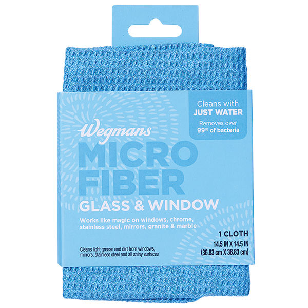 Wegmans Micro Fiber Glass & Window Cloth 14.5 In