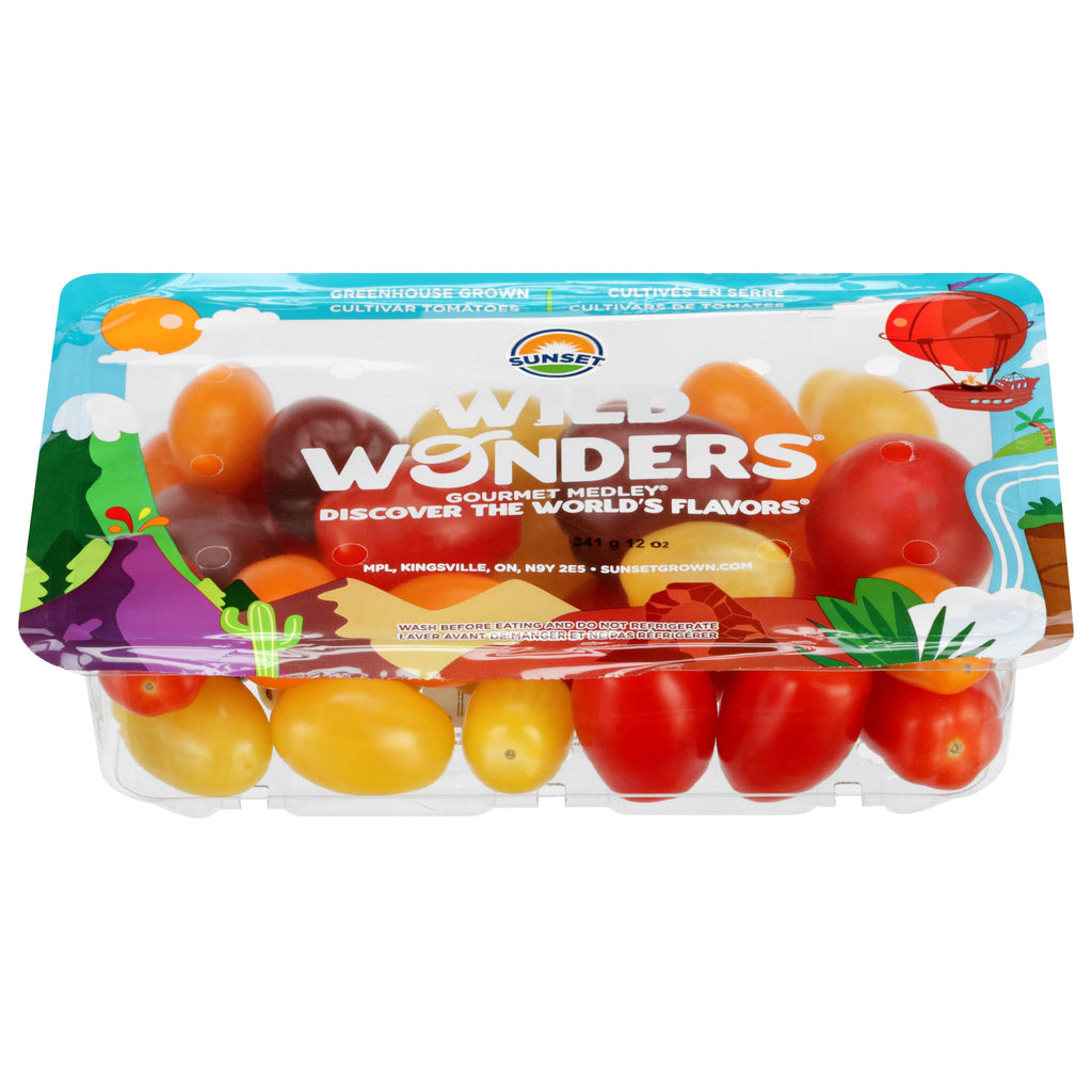 Sunset Wild Wonders Medley Tomatoes 12 Oz Package Fresh