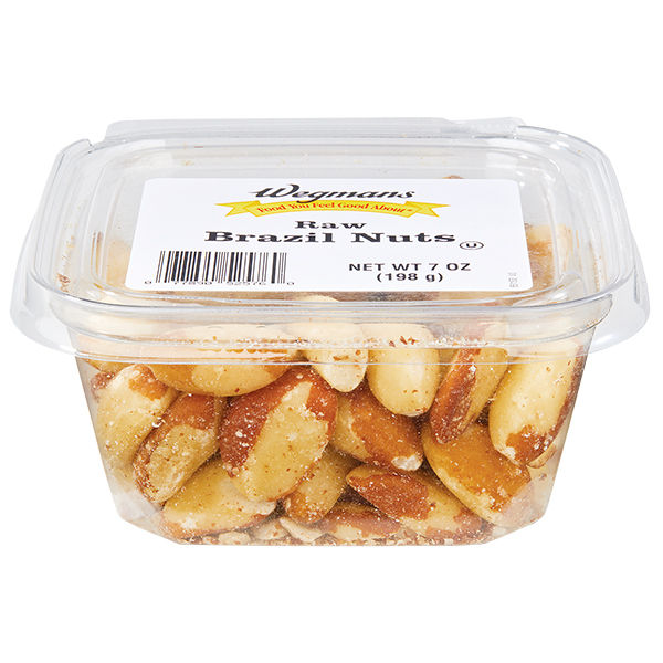 Wegmans Raw Brazil Nuts Tub 12 Oz