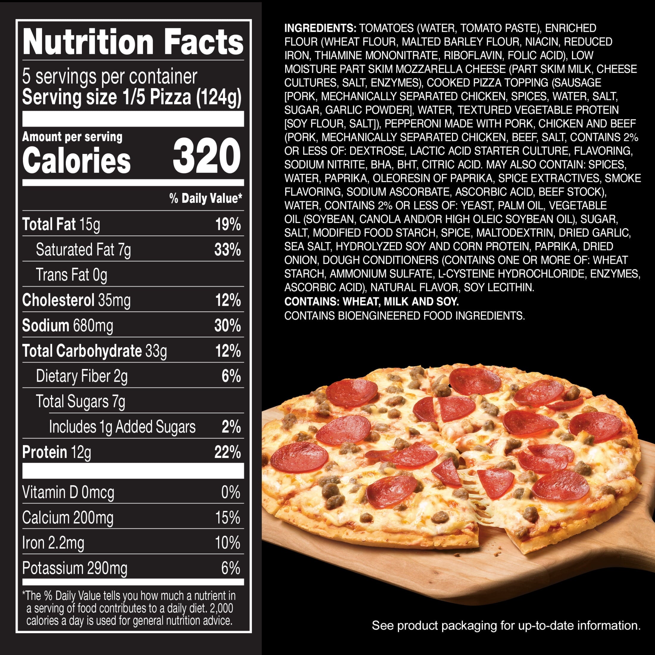 Red Baron Sausage And Pepperoni Classic Crust Frozen Pizza 21.95 Oz