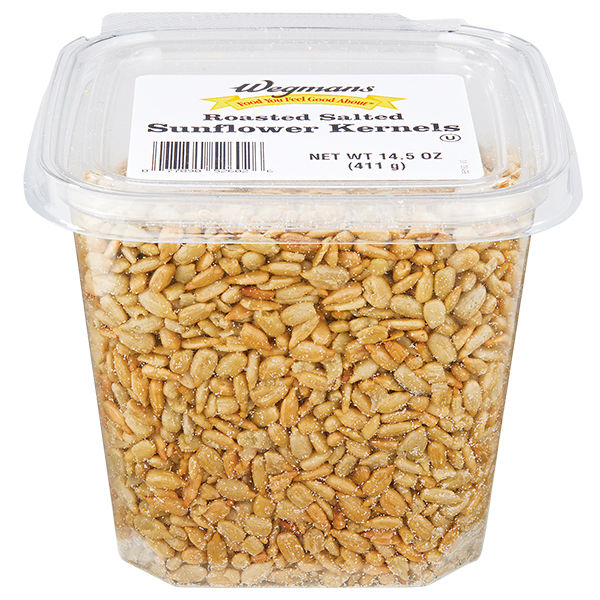 Wegmans Roasted Salted Sunflower Kernels 26 Oz Tub