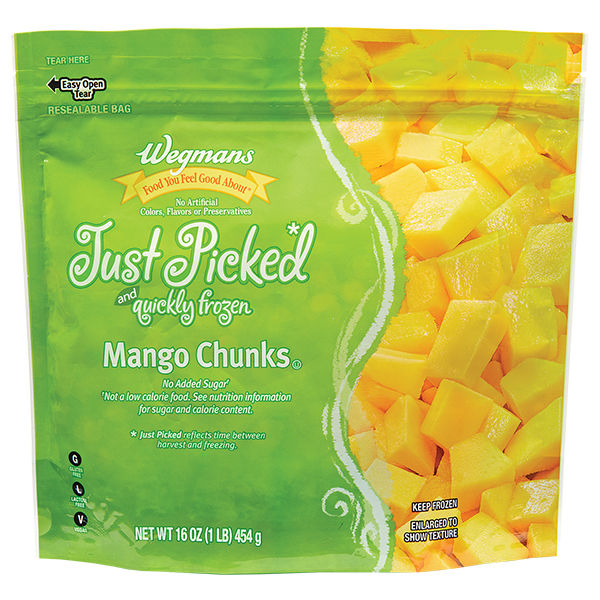 Wegmans Frozen Mango Chunks 16 oz