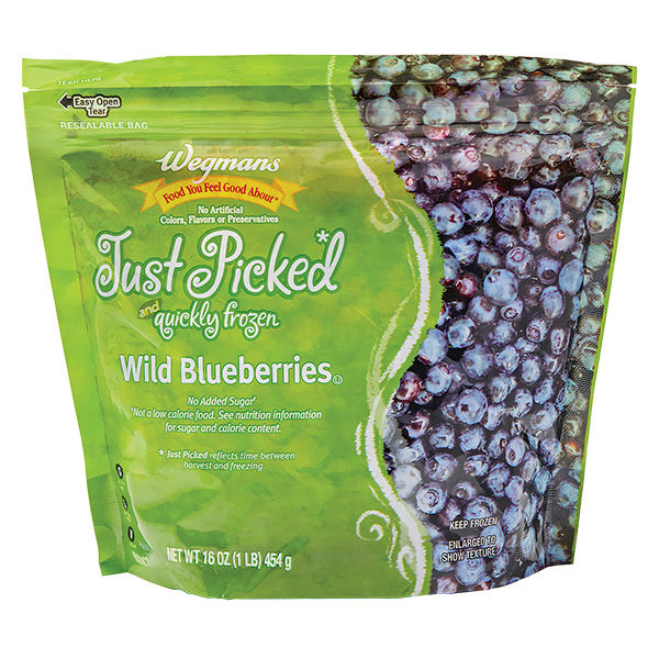 Wegmans Frozen Wild Blueberries 12 Oz