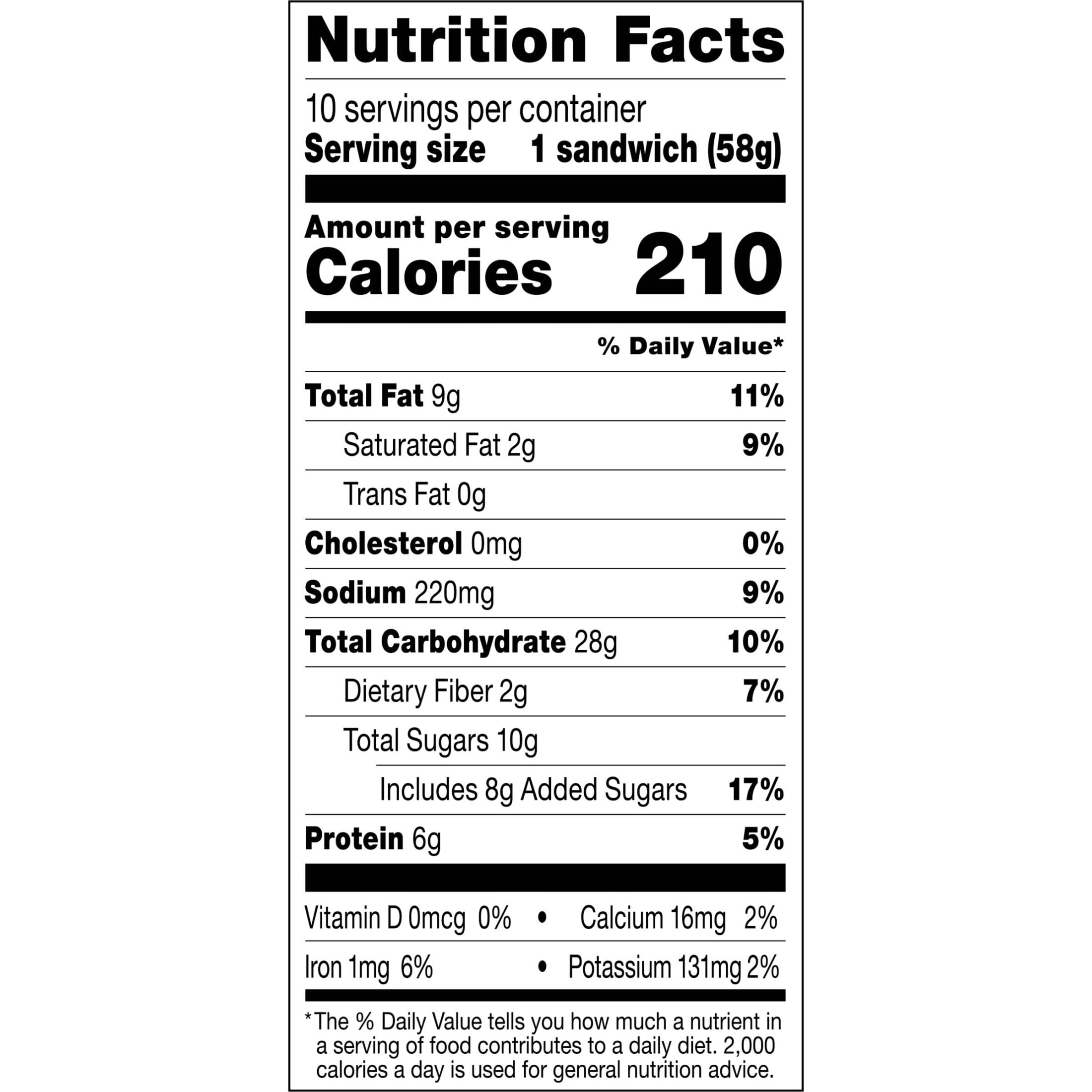 Smucker's Uncrustables Peanut Butter & Grape Jelly Sandwiches 10 Count 20 Oz Frozen
