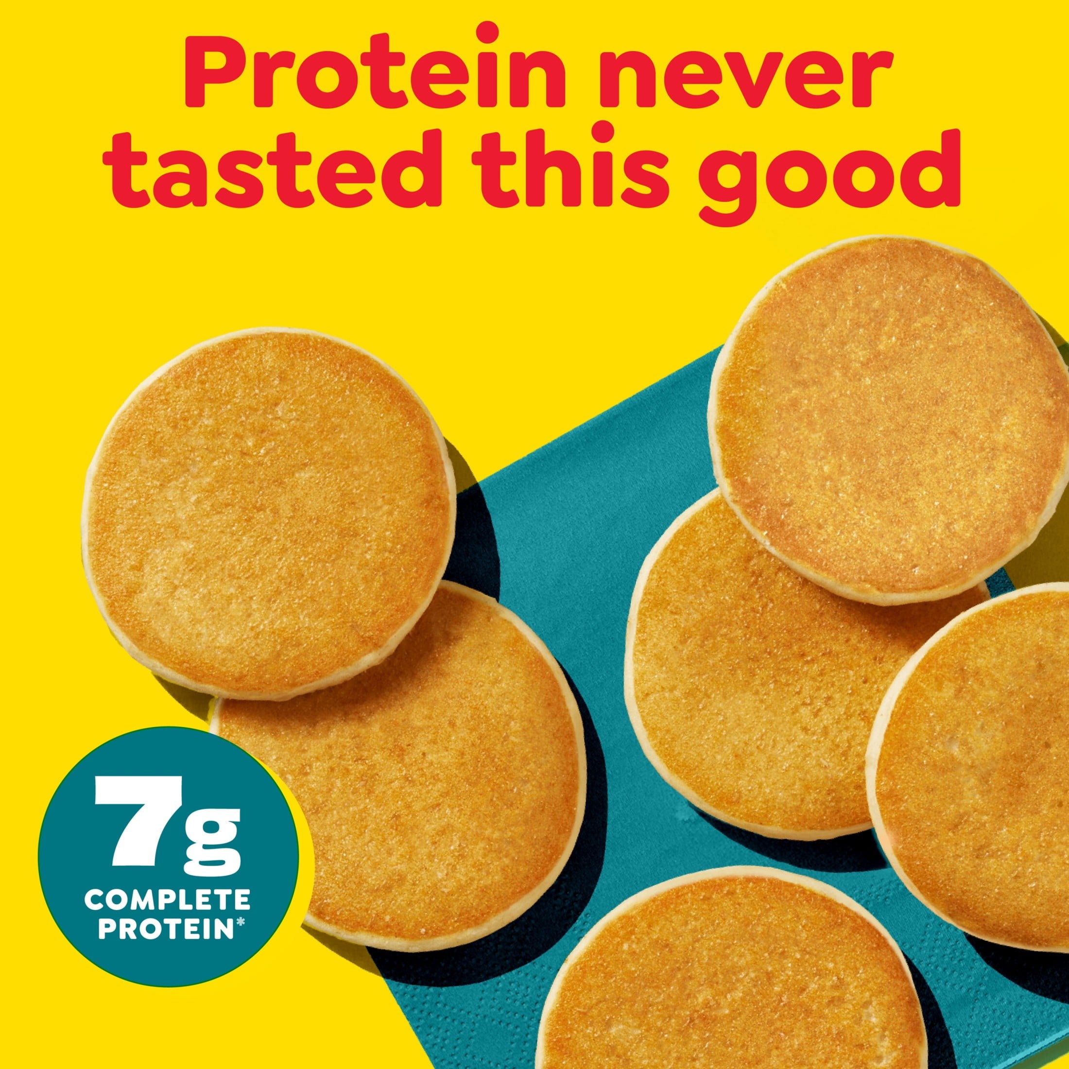Eggo Protein Minis Buttermilk Vanilla Frozen Pancakes 8.4 Oz 5 Count