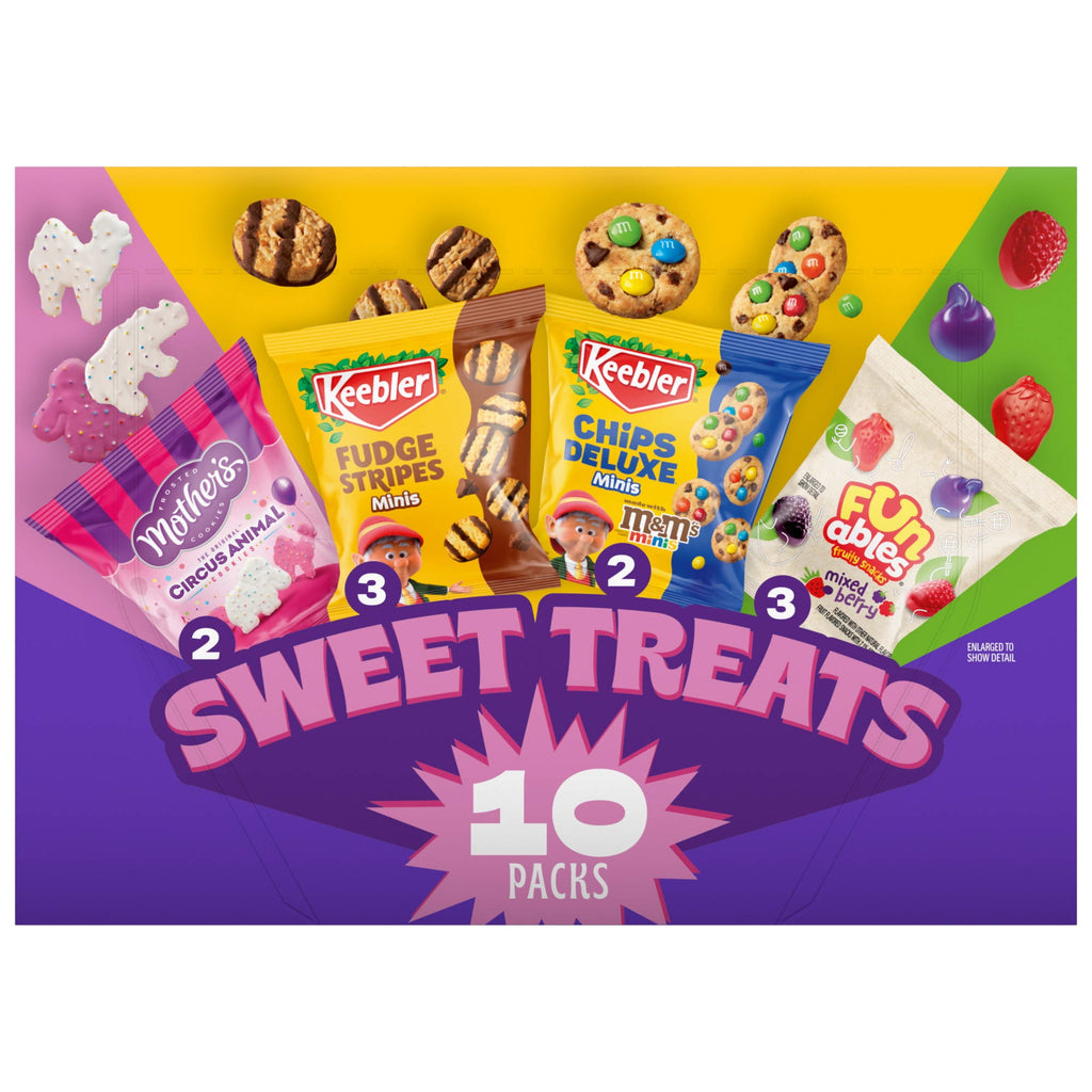 Sweet Treat Variety Pack 9.4 Oz 10 Count Keebler