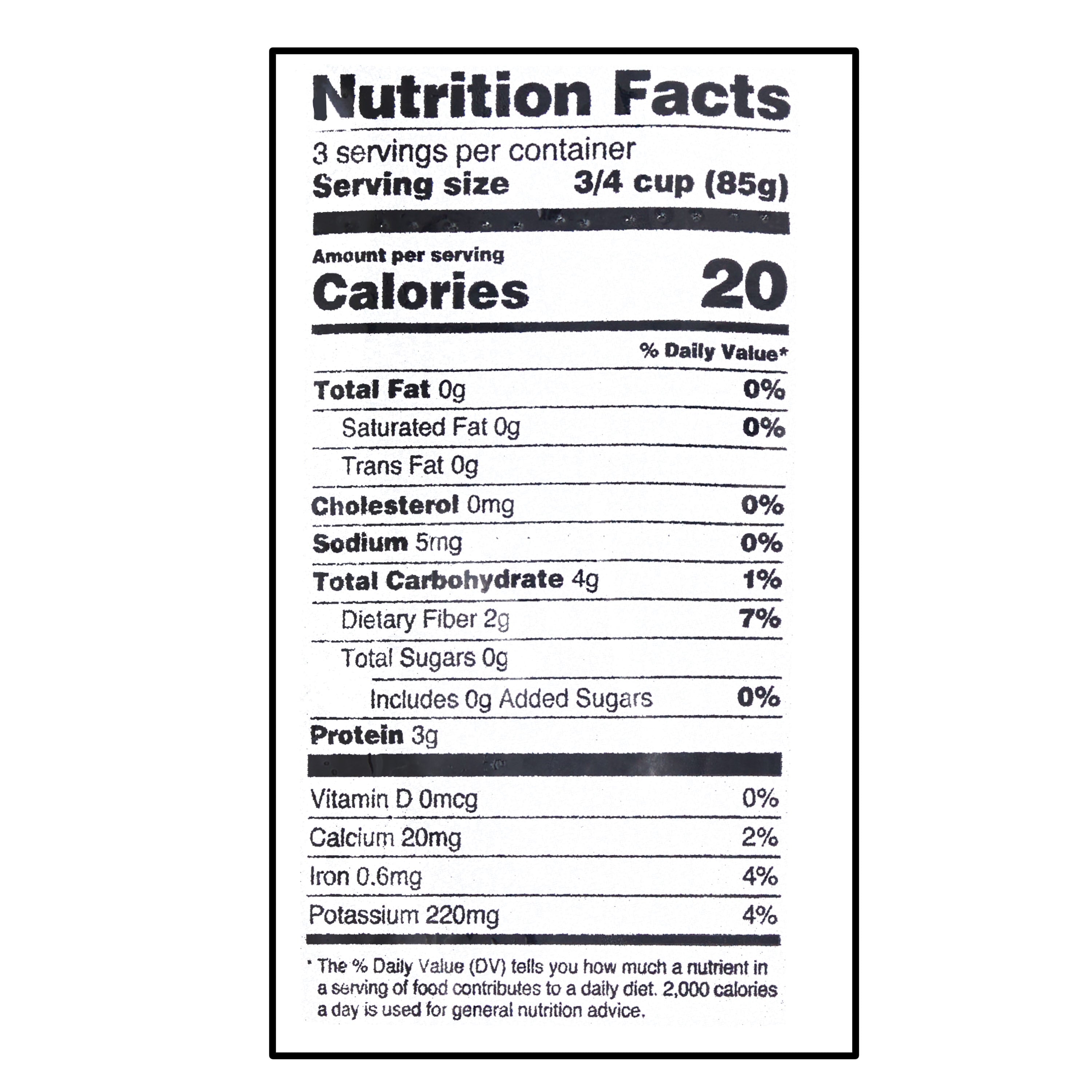 Great Value Asparagus Spears Frozen 8 Oz
