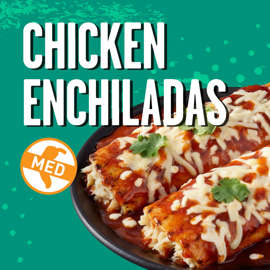 Tapatío Chicken Enchiladas Frozen Mexican Meal 10 Oz