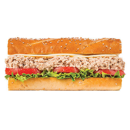 Wegmans Tuna & Provolone Medium Sub