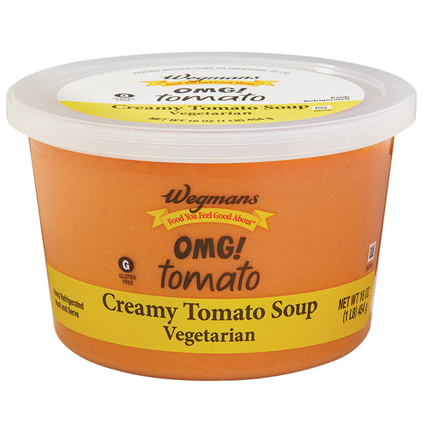 Wegmans OMG! Tomato Creamy Tomato Soup 16 oz