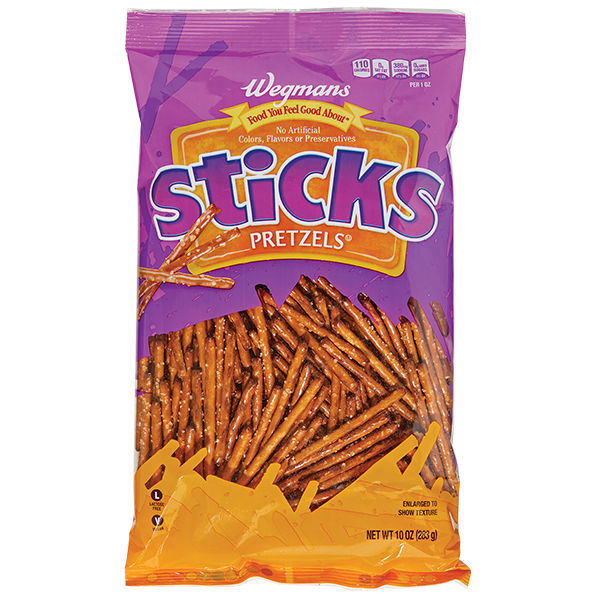 Wegmans Sticks Pretzels 10 Oz