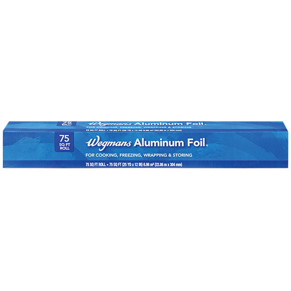 Wegmans Aluminum Foil 75 Sq Ft 25 Yd X 12 In