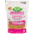 Wegmans Organic Strawberries Vanilla & Hemp Granola 13 oz