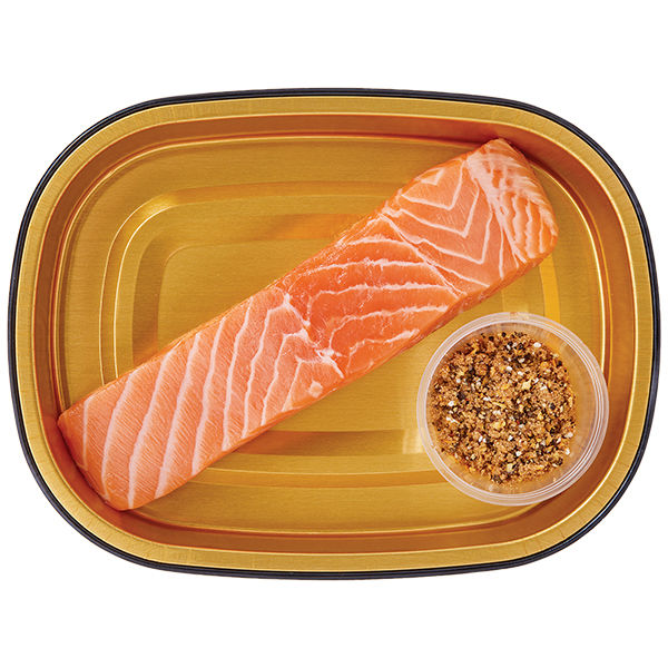 Wegmans Gold Pan Brown Sugar & Cracked Pepper Rubbed Salmon 6 Oz