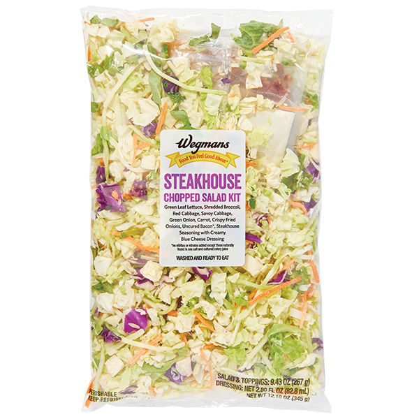Wegmans Steakhouse Chopped Salad Kit 12.18 Oz