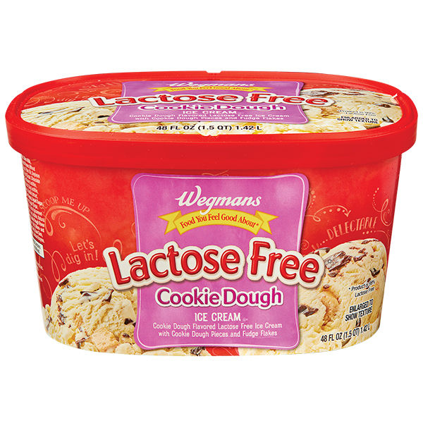 Wegmans Lactose Free Cookie Dough Ice Cream 48 Fl Oz