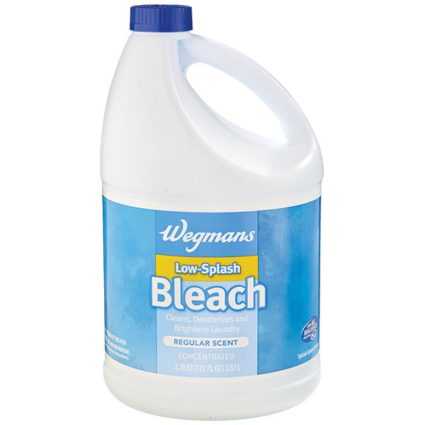 Wegmans Low-Splash Regular Scent Bleach 64 Fl Oz