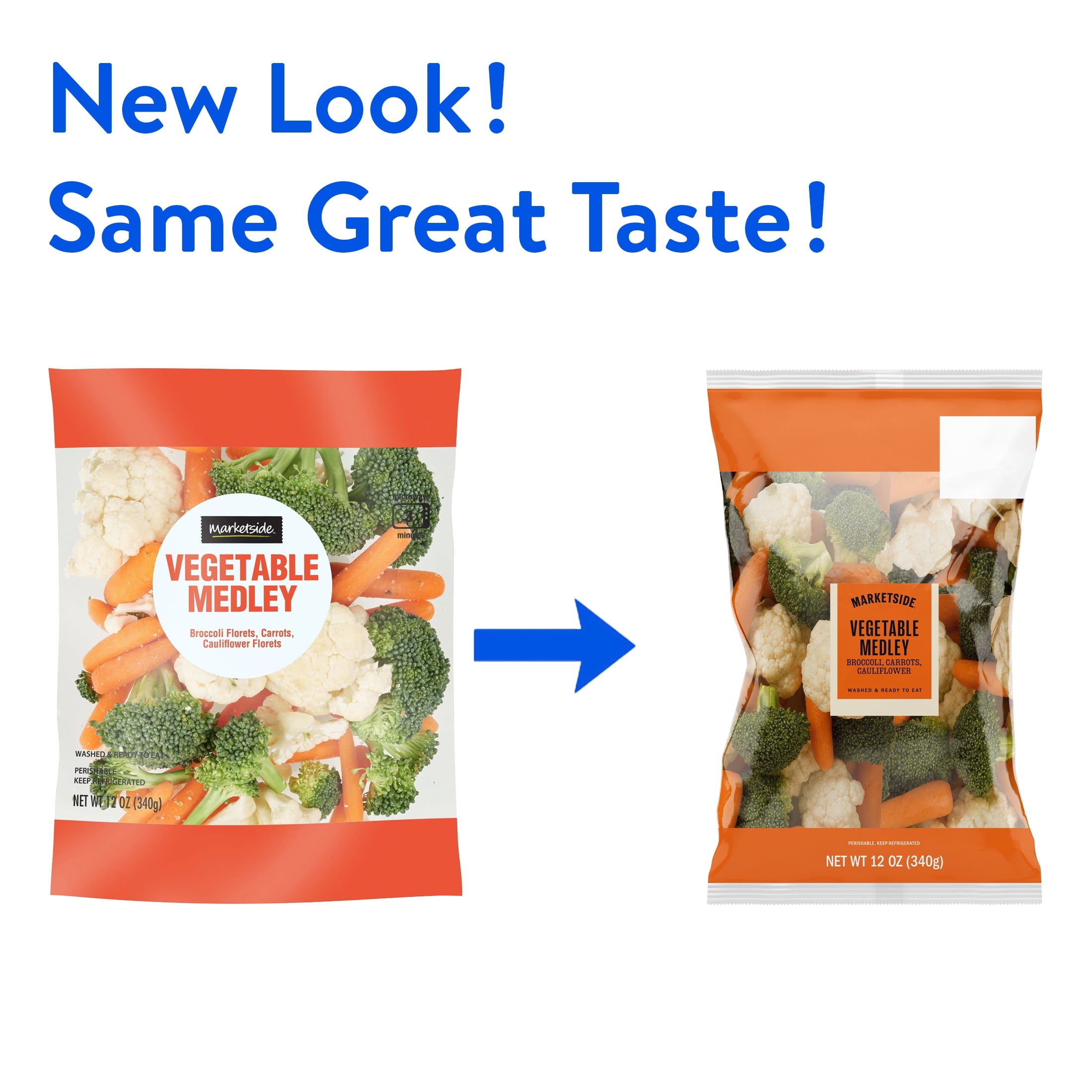 Fresh Vegetable Medley Blend 12 Oz Bag