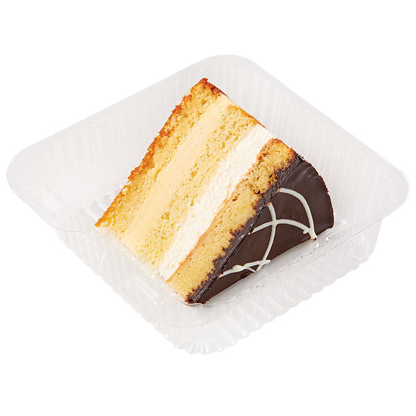 Wegmans Boston Cream Cake Slice 6 oz