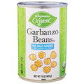 Wegmans Organic Garbanzo Beans No Salt Added 15.5 Oz