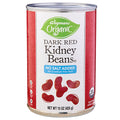 Wegmans Organic Dark Red Kidney Beans No Salt Added 15 Oz