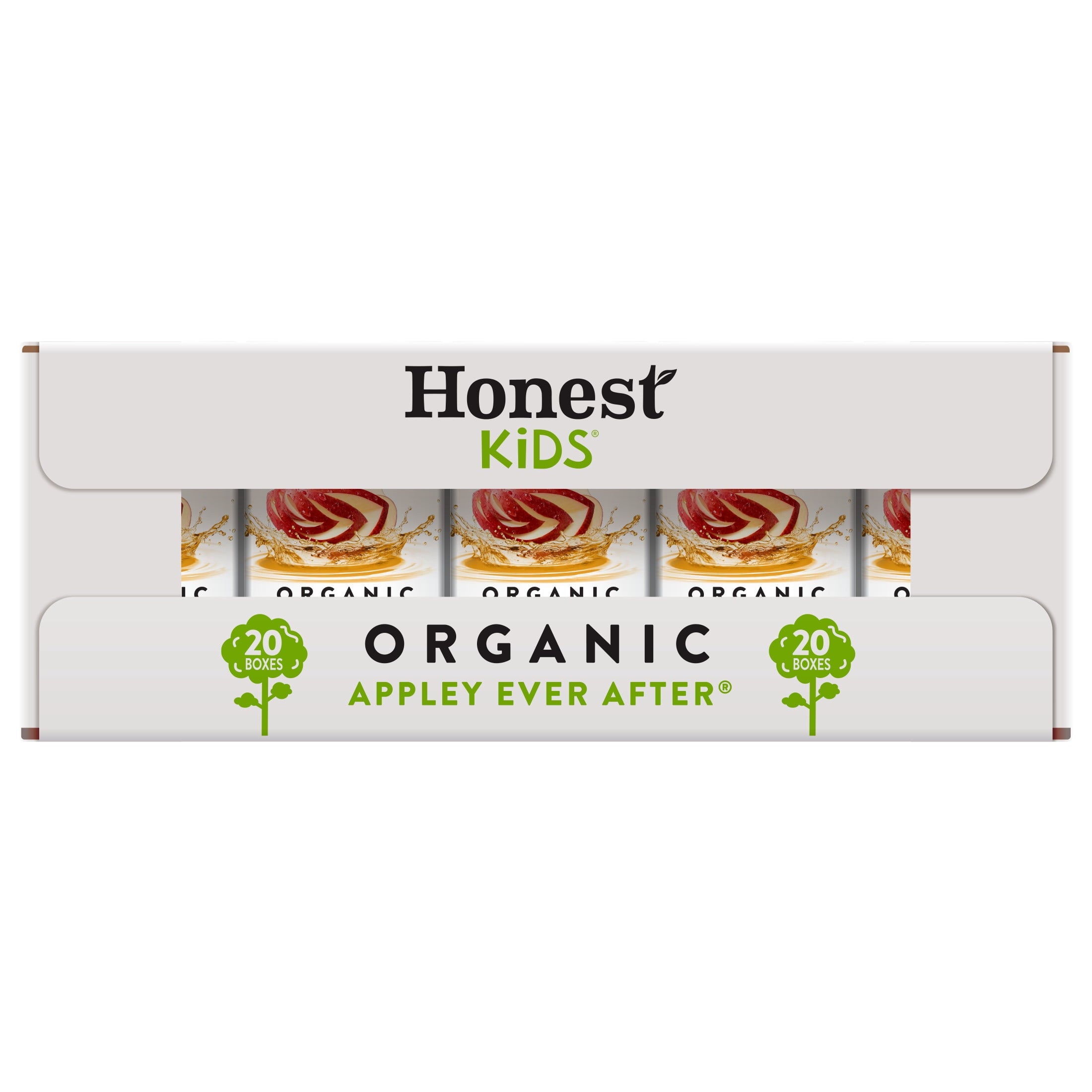 Honest Kids Appley Ever After Organic Juice Drink Cartons 6 fl oz 20 Pack