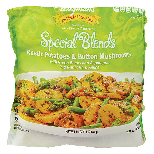 Wegmans Special Blends Rustic Potatoes & Button Mushrooms 16 Oz