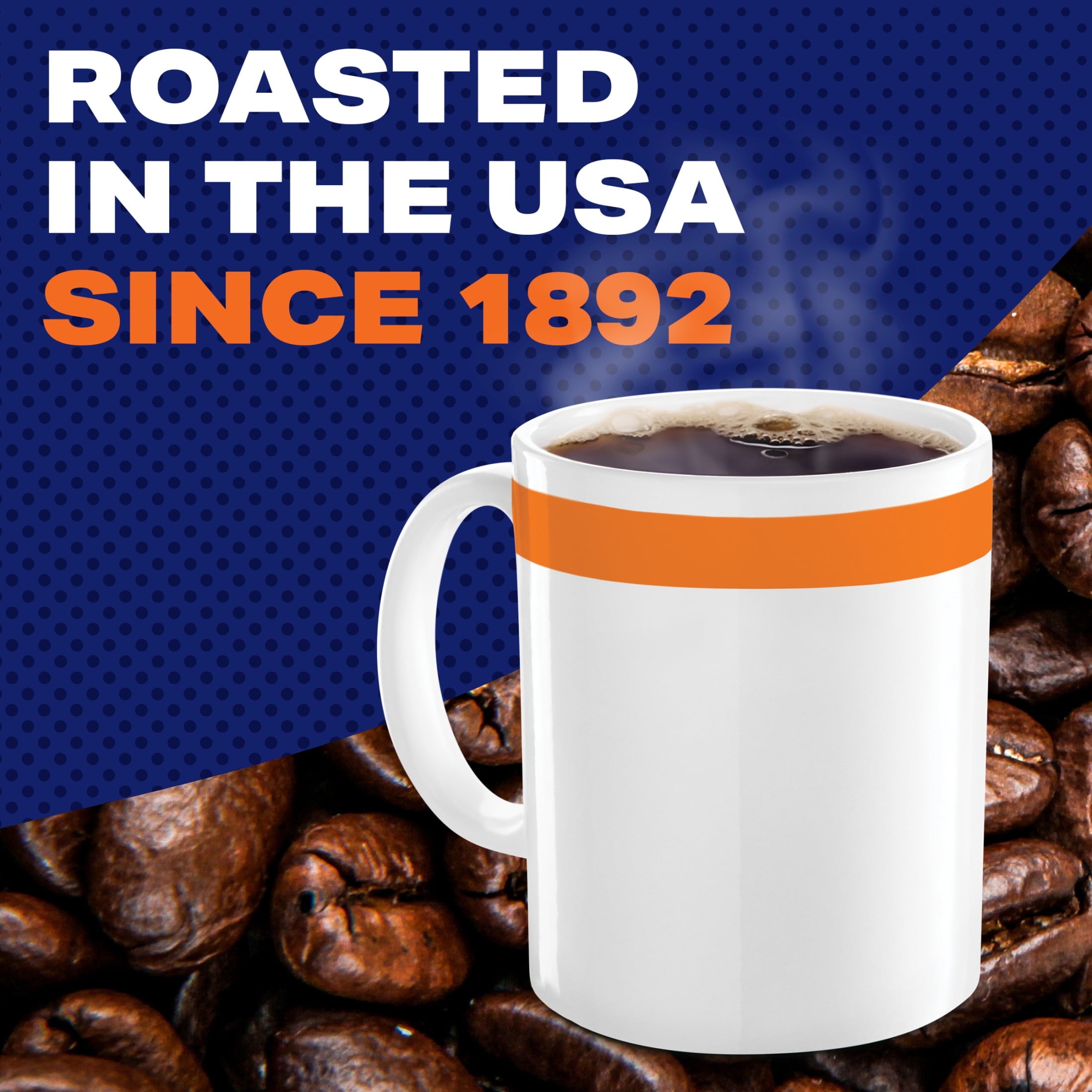 Maxwell House Breakfast Blend Naturally Caffeinated Mild Roast Ground Coffee 38.8 oz Canister