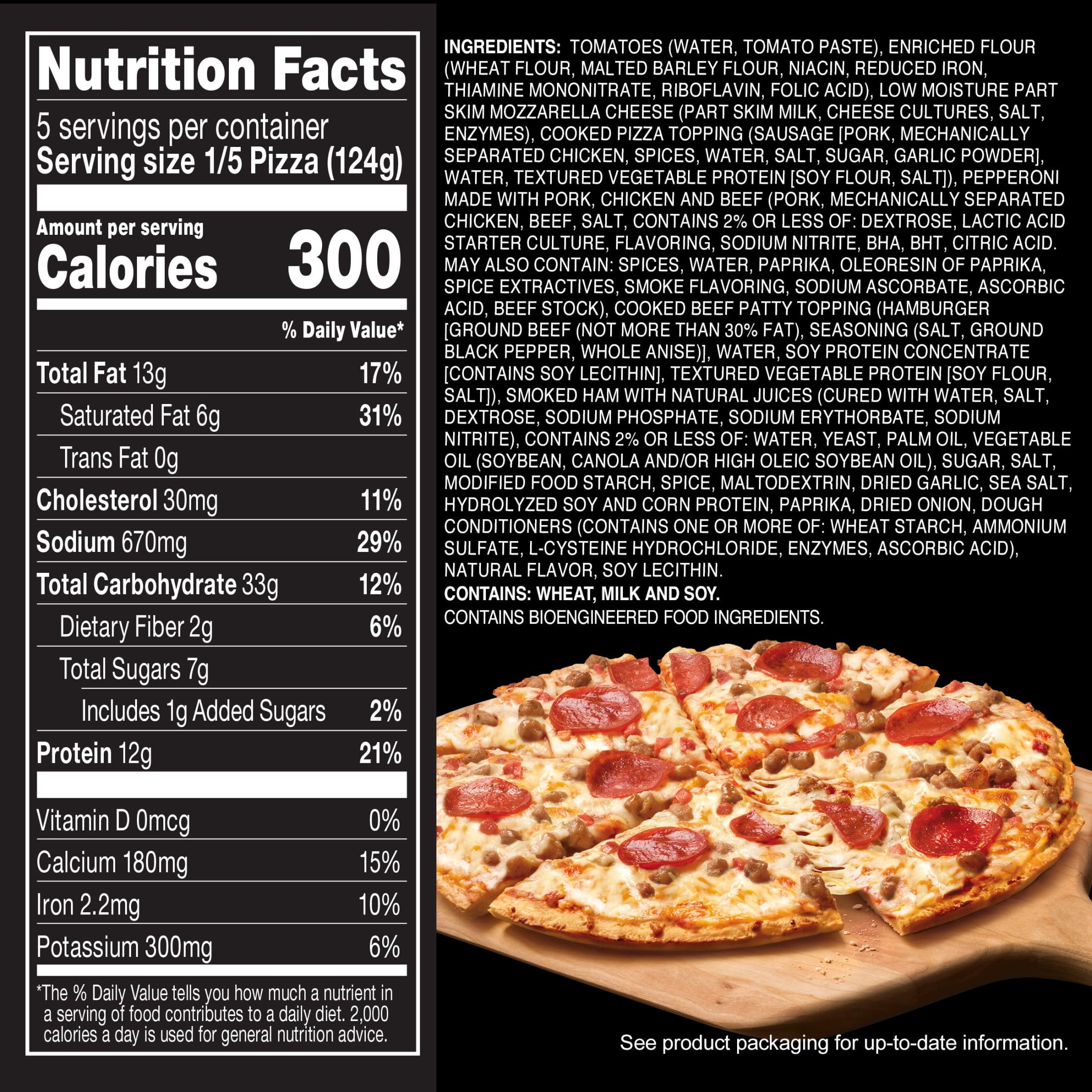 Red Baron Four Meat Classic Crust Frozen Pizza 21.95 Oz