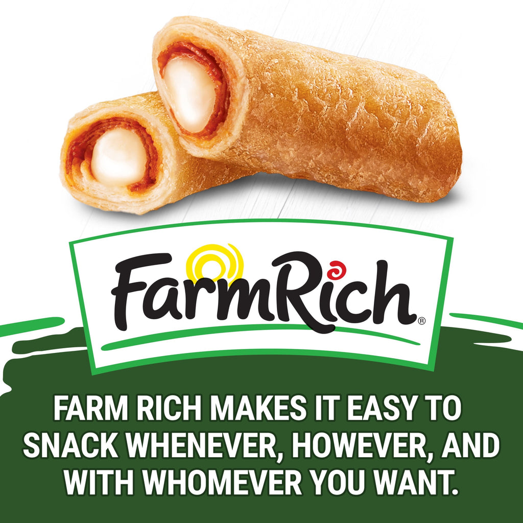 Farm Rich Pepperoni Pizza Roll-Ups Frozen 13 Oz