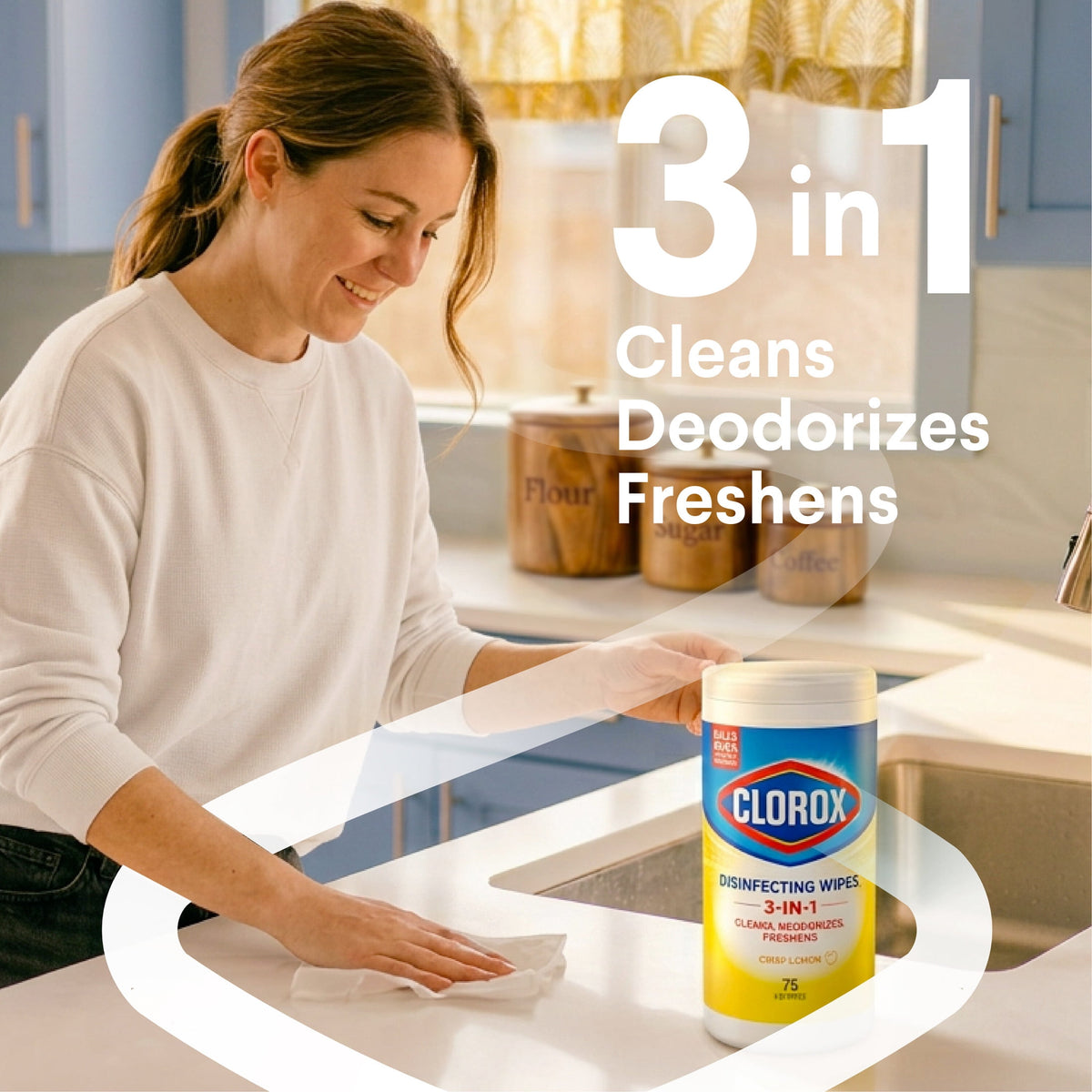 Clorox Disinfecting Cleaning Wipes Variety Pack Bleach Free Fresh Scent and Crisp Lemon 35 Count Pack of 3
