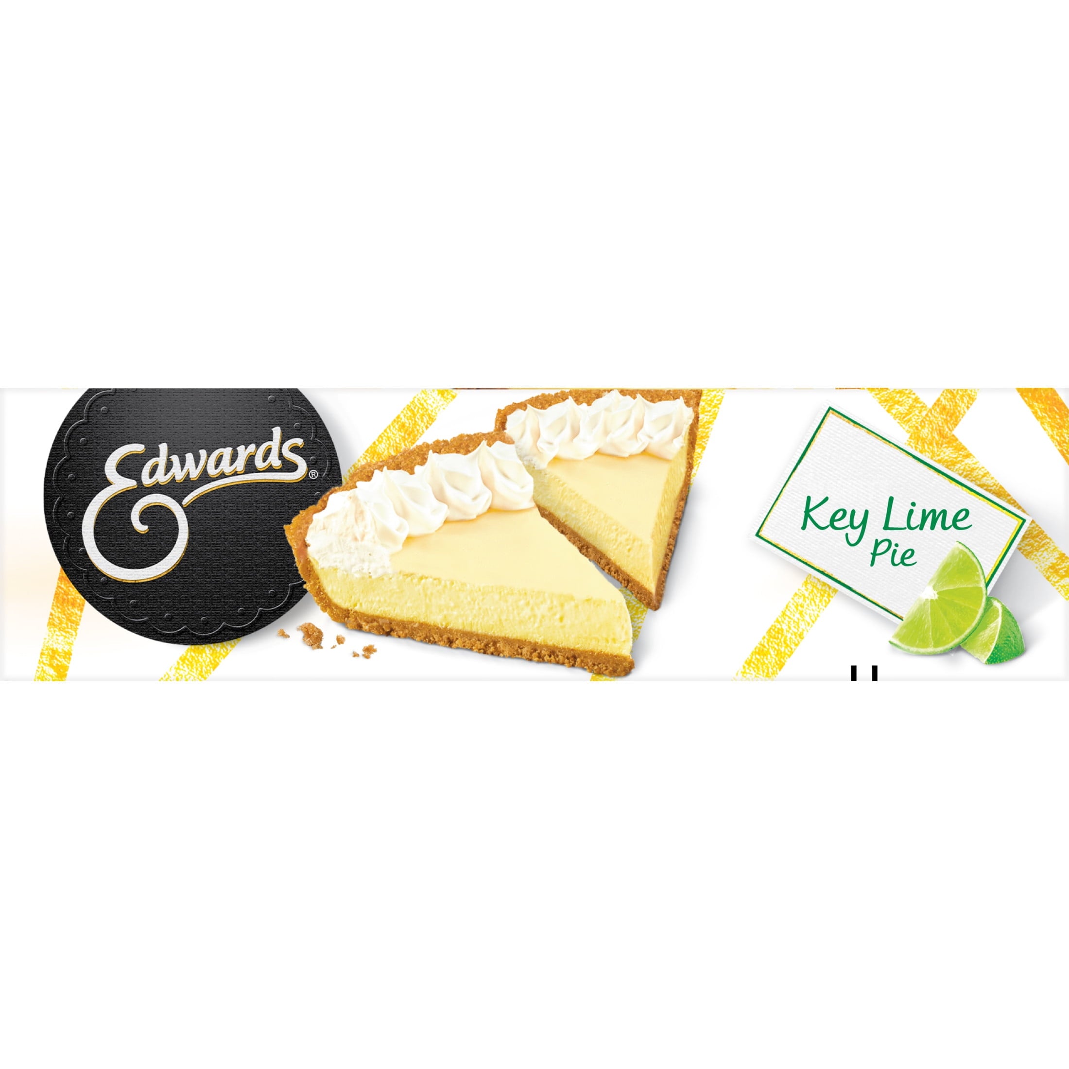 Key Lime Pie Slices 6.5 Oz 2 Pack Edwards
