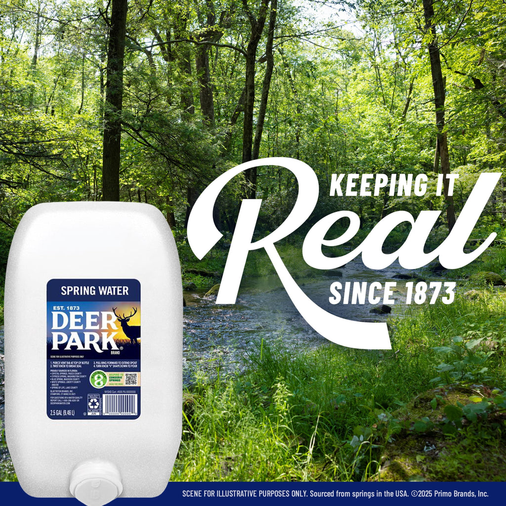 Deer Park Spring Water 2.5 gal Single Plastic Jug