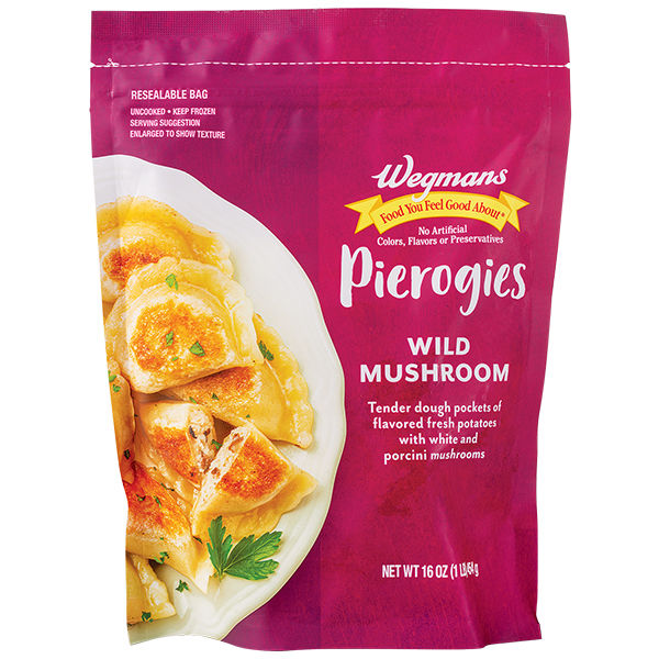 Wegmans Frozen Wild Mushroom Pierogies 16 Oz
