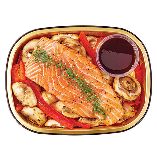 Wegmans Gold Pan Teriyaki Black Pepper Salmon 2 Pack