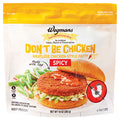 Wegmans Don't Be Chicken Meatless Spicy Chicken-Style Patty 4 Count 9 Oz
