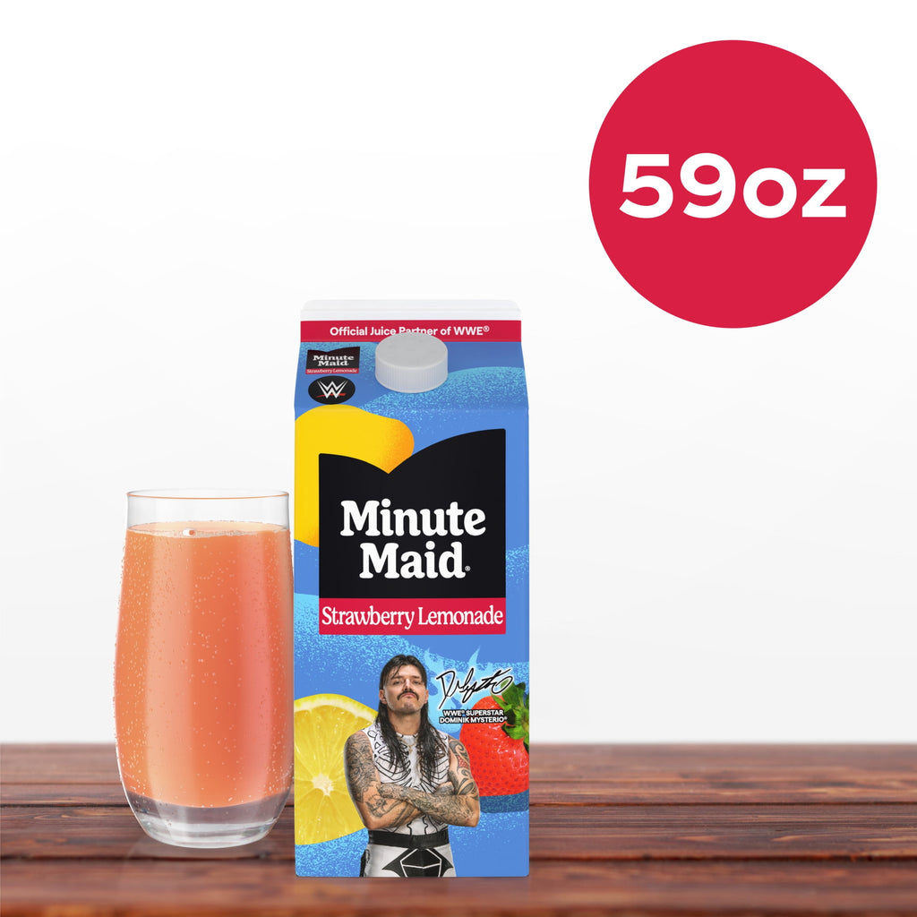 Minute Maid Strawberry Lemonade Juice Drink Carton 59 fl oz